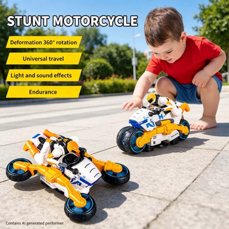 Electric Stunt Transformable M - Novelty Gifts ulasan dan harga