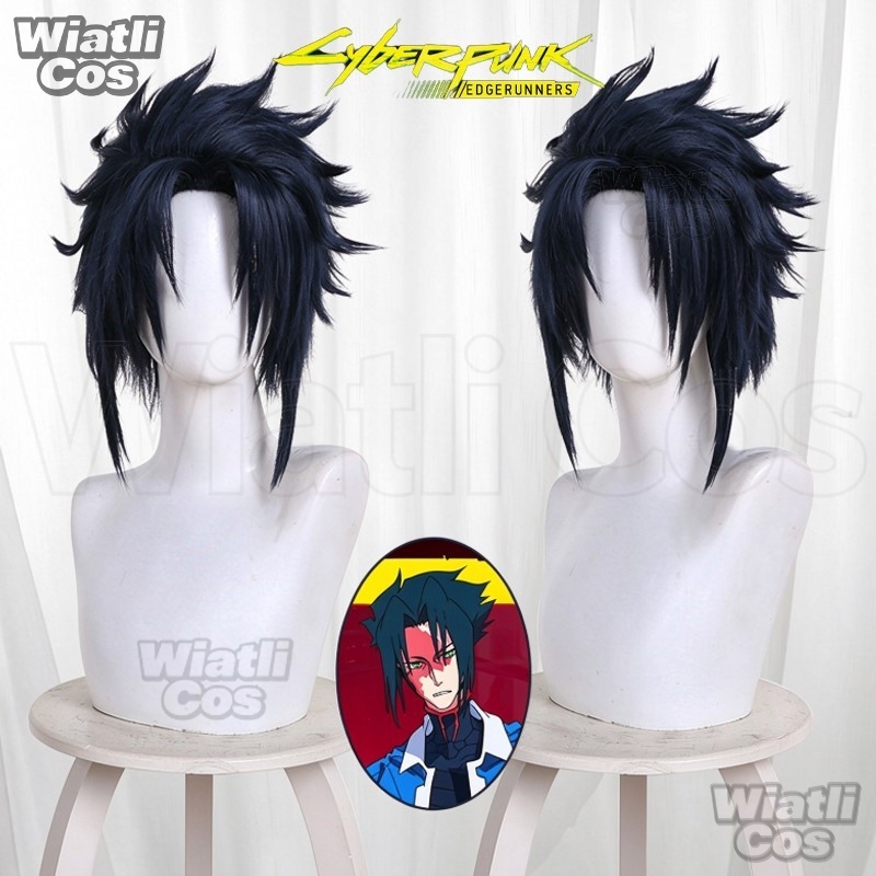 2026 Anime Cyberpunk Edgerunne - Anime Cosplay Wig Heat Resistant ulasan dan harga