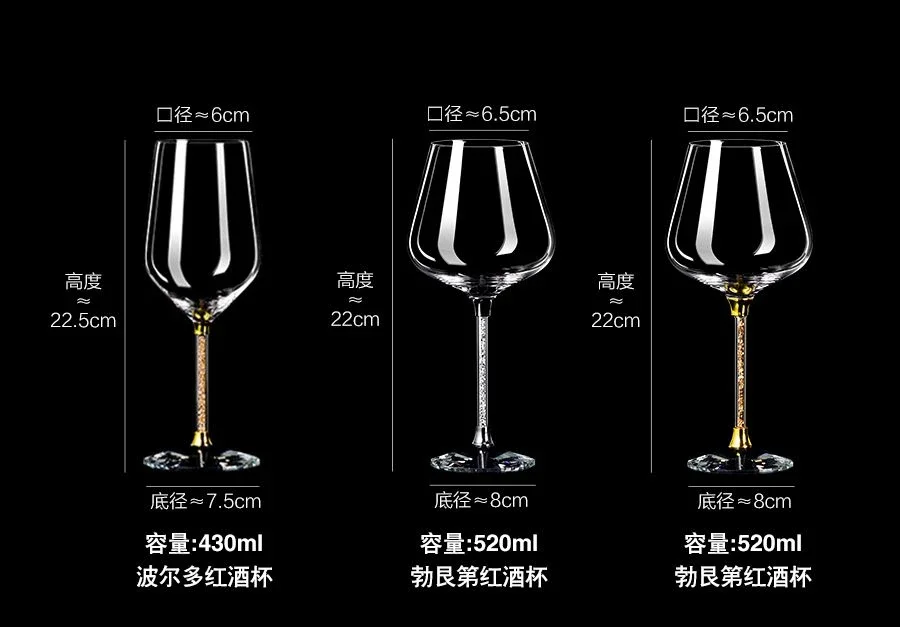 Light Luxury High-end Crystal  - Glow In The Dark Party Glasses ulasan dan harga