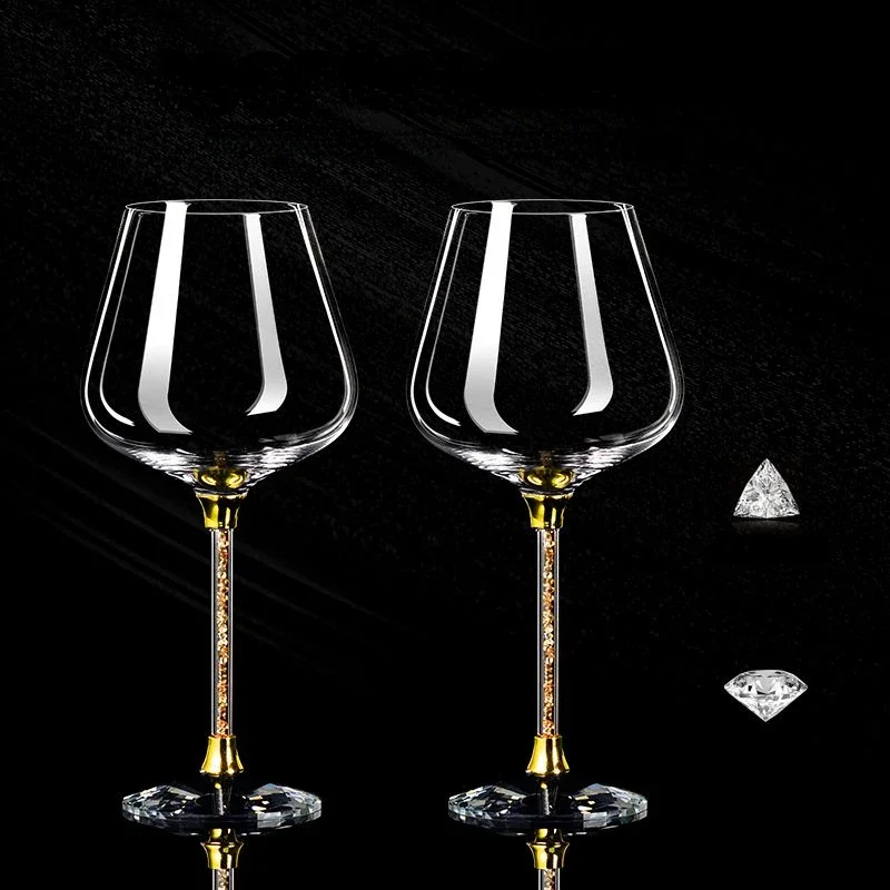 Light Luxury High-end Crystal  - Glow In The Dark Party Glasses ulasan dan harga