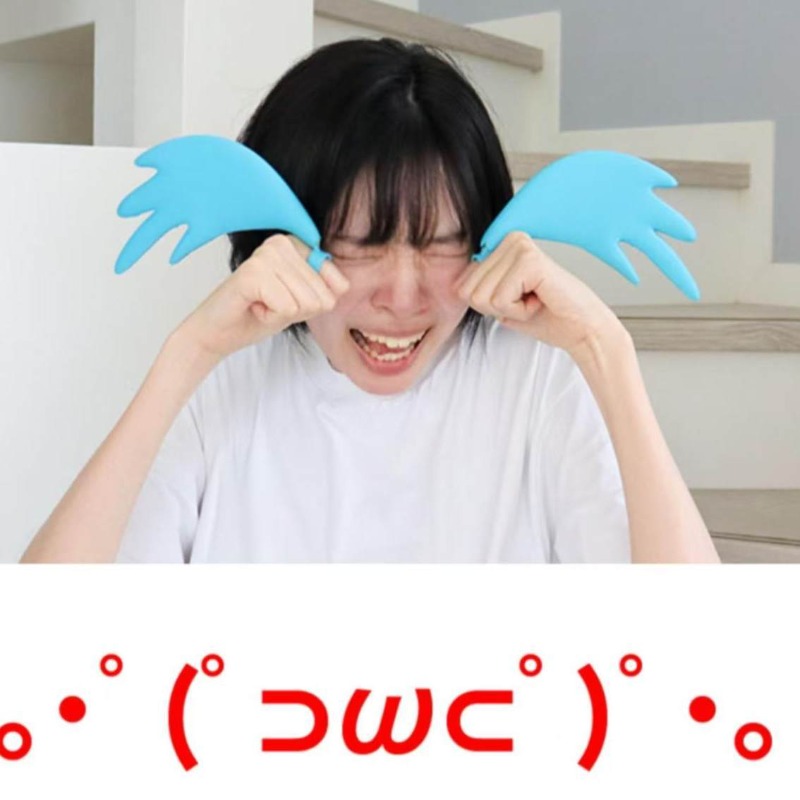 Printed Cry Tears Finger Ring  - Prank Toys ulasan dan harga