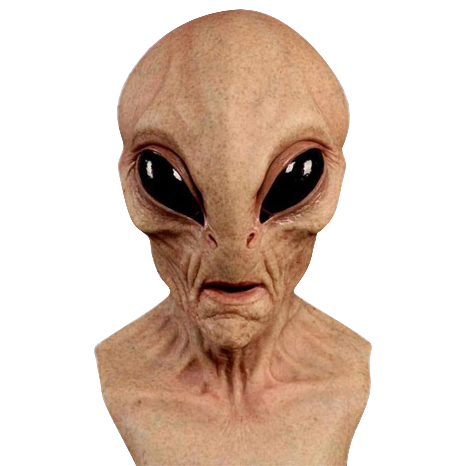 Alien Funny Mask Latex Alien M - Latex Alien Mask Realistic ulasan dan harga