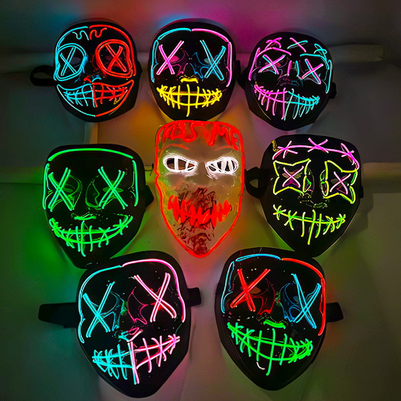 Professional Personalization L - Led Purge Mask Halloween ulasan dan harga