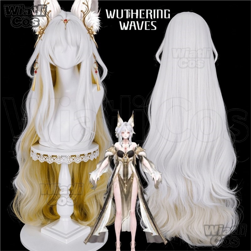 Wuthering Waves Heart Hsin Cos - Anime Cosplay Wig Heat Resistant ulasan dan harga