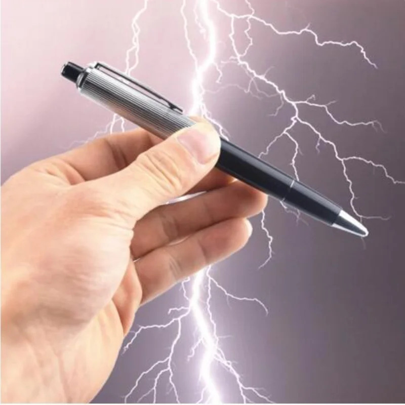 11L@1pcs Creative Electric Sho - Shock Pen Prank Toy ulasan dan harga