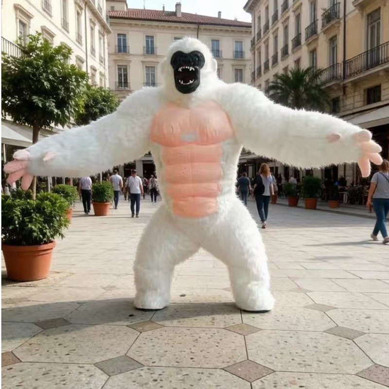 Inflatable Mascot Gorilla Cost - Inflatable Dinosaur Costume Adult ulasan dan harga